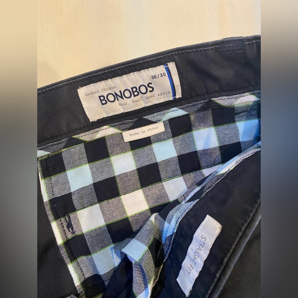 Bonobos straight fit chino pant 36x30